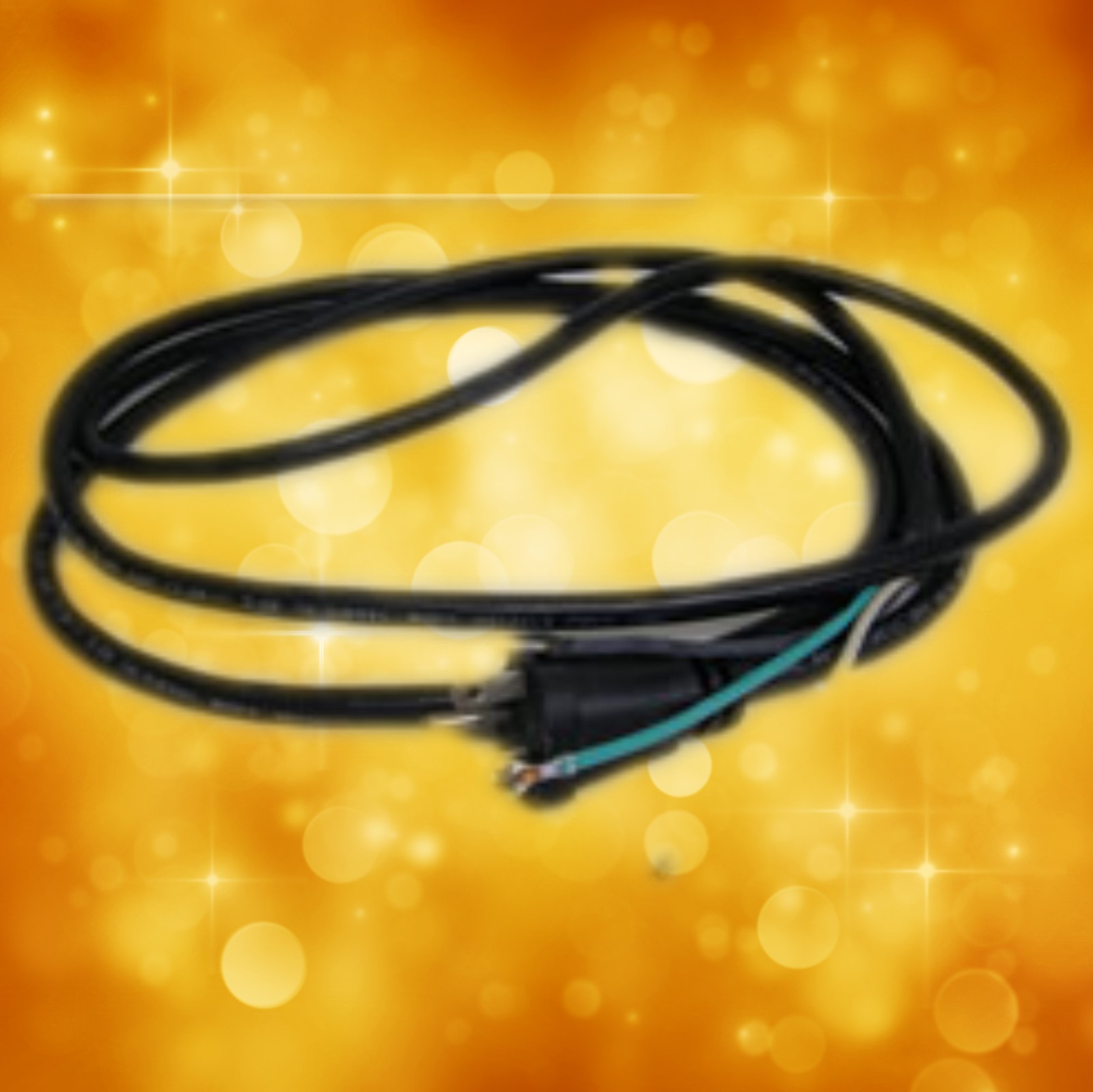 Delta Tool Part 438-01-302-0381 8 Foot Power Cord 220v Single Phase 438-01-302-0381